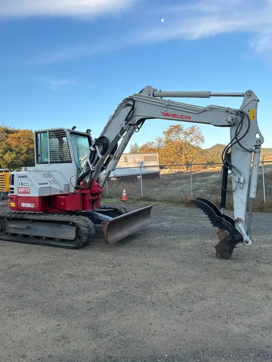 2017 Takeuchi TB280FR Excavator
