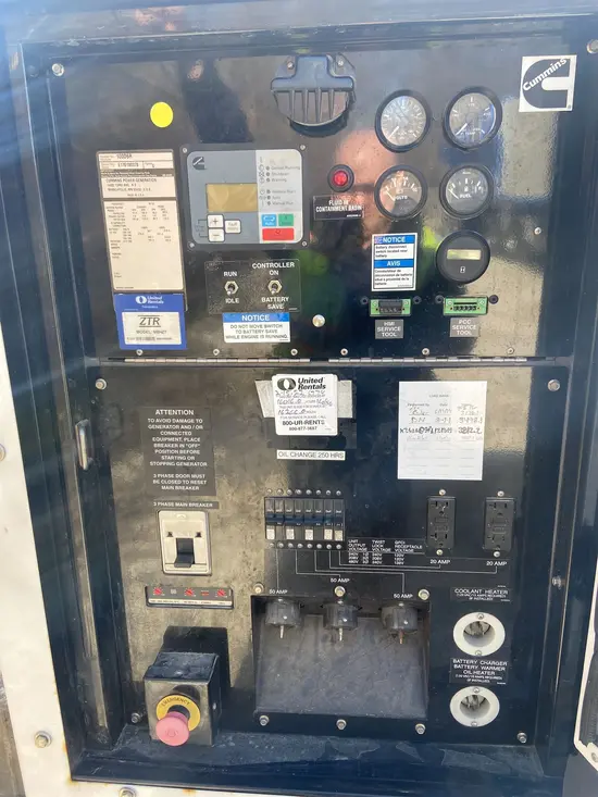 2017 Cummins C100D6RG Diesel Generator