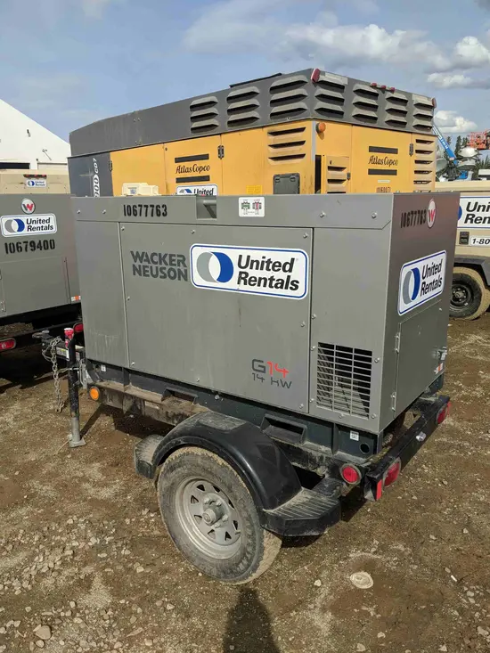 2017 Wacker Neuson G14 Diesel Generator