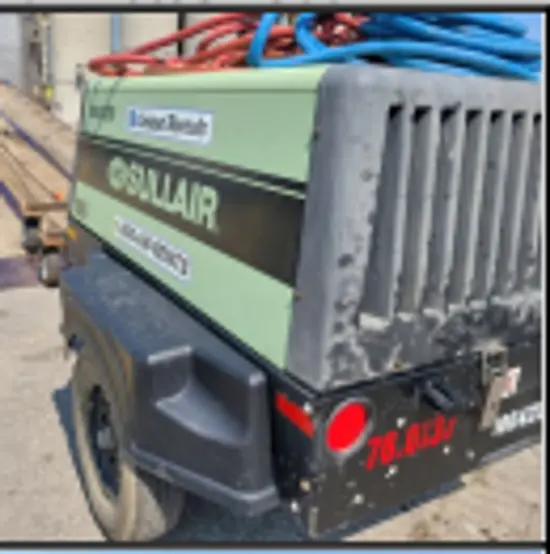 2017 Sullair 185DPQ-KU-T3 Air Compressor