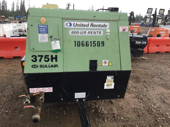 2017 Sullair 375HDPQ-JD Air Compressor