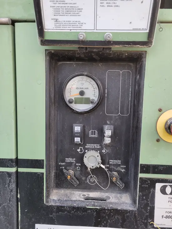 2017 Sullair 400HDPQ-CU Air Compressor