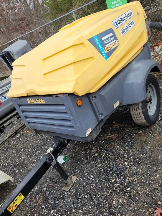 2017 Atlas Copco XAS185KD7 T4F Air Compressor