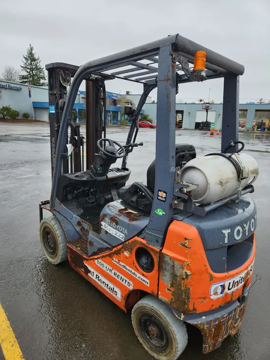 2019 Toyota 8FGU15 Warehouse Forklift