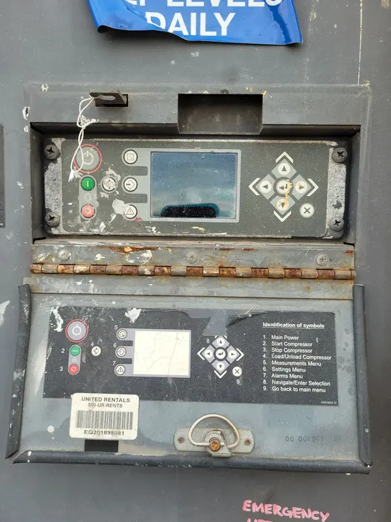 2017 Atlas Copco XATS750JD T4F Air Compressor