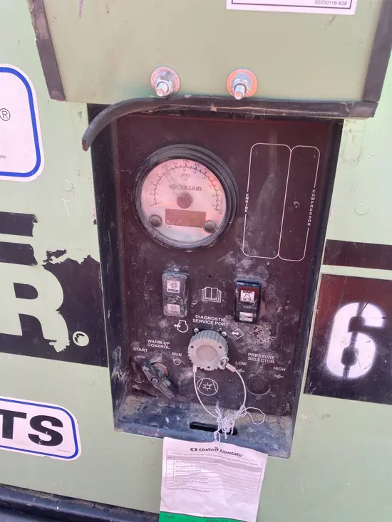 2017 Sullair 185DPQ-KU-T3 Air Compressor