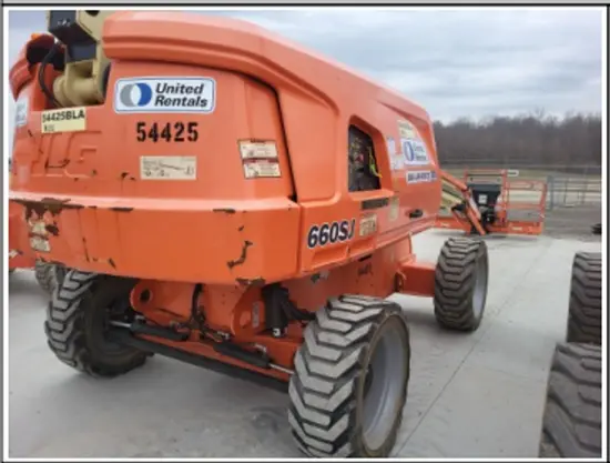 2017 JLG 660SJ Boom Lift