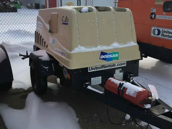 2018 Doosan C185WDZ-T4F Air Compressor
