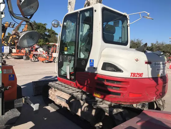 2018 Takeuchi TB290 Mini Excavator