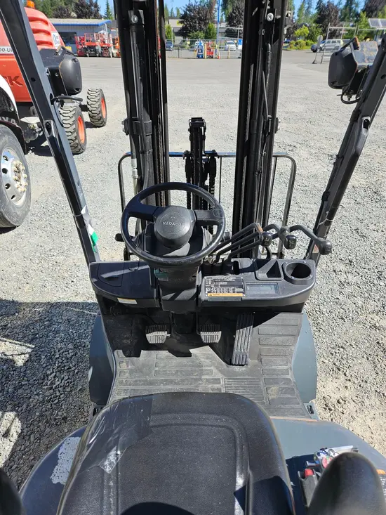 2019 Toyota 8FGU15 Warehouse Forklift