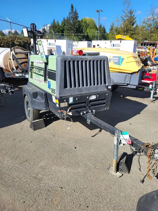 2018 Sullair 185DPQ-KU-T3 Air Compressor
