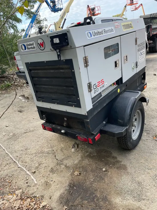 2019 Wacker Neuson G25 T4F Diesel Generator