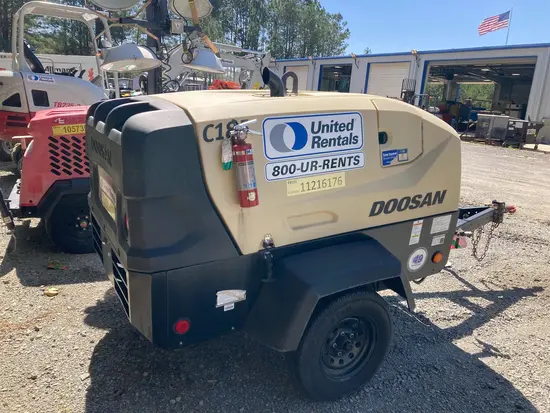 2021 Doosan C185WDO-T4F Air Compressor
