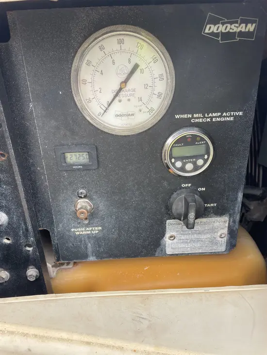 2017 Doosan C185WDZ-T4F Air Compressor