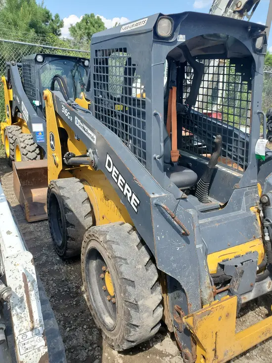 2018 John Deere 316GR Track Loader
