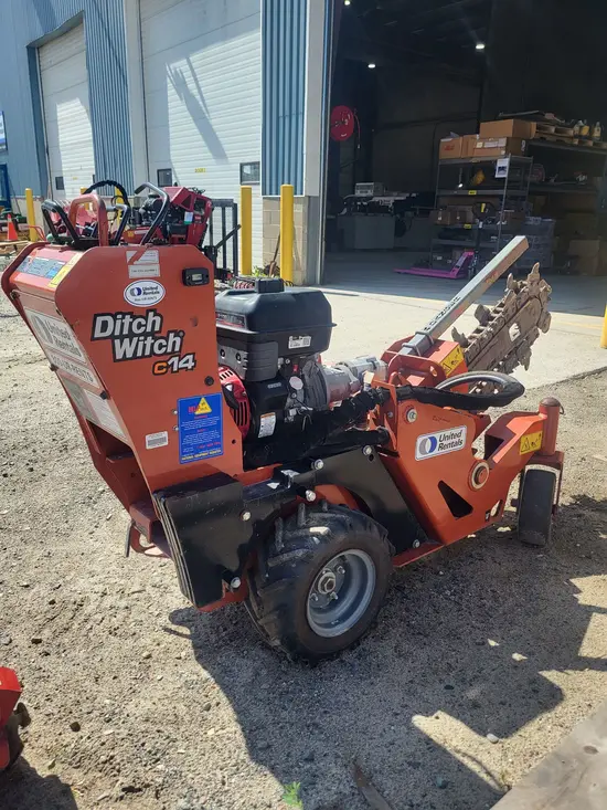 2018 Ditch Witch C14 Walk-Behind Trencher