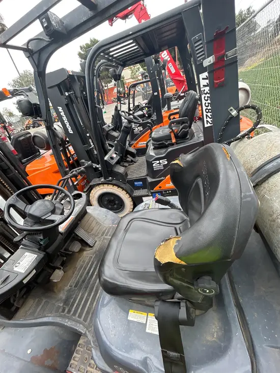 2019 Toyota 8FGU25 Warehouse Forklift