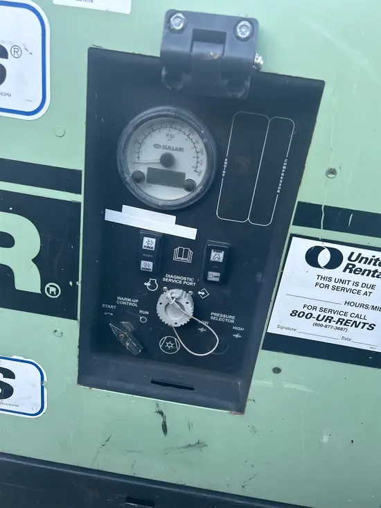 2018 Sullair 185DPQ-KU-T3 Air Compressor