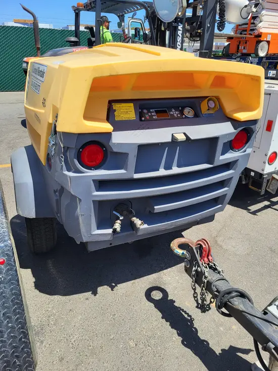 2018 Atlas Copco XAS185KD7 T4F Air Compressor