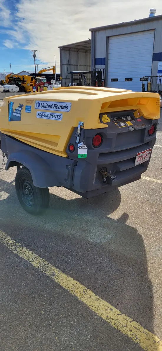 2017 Atlas Copco XAS185KD7 T4F Air Compressor