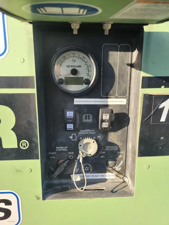 2017 Sullair 185DPQ-KU-T3 Air Compressor
