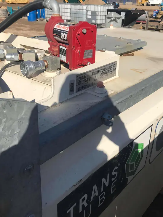 2013 Transcube 20TCG Fuel Tank