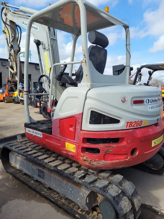 2017 Takeuchi TB260 Mini Excavator