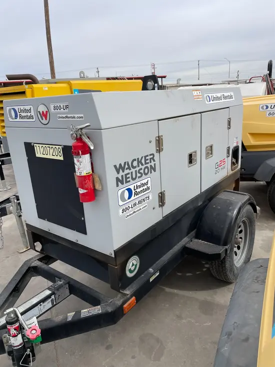 2021 Wacker Neuson G25 T4F Diesel Generator