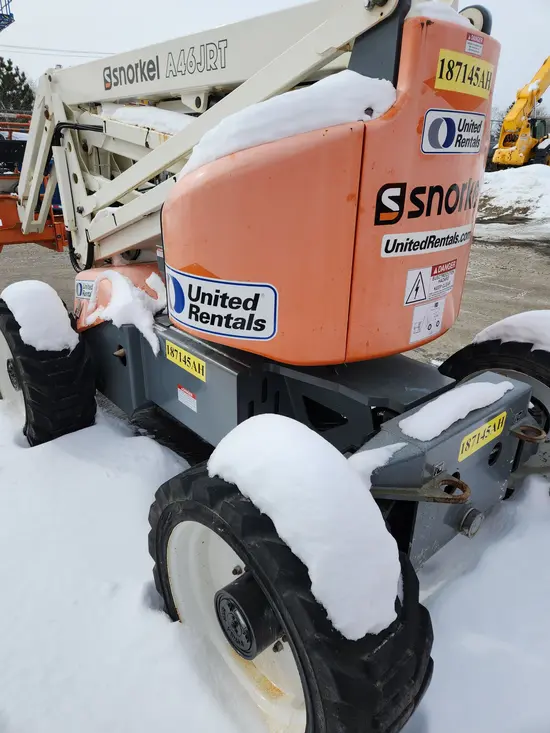 2017 Snorkel A46JRT Articulating Boom Lift