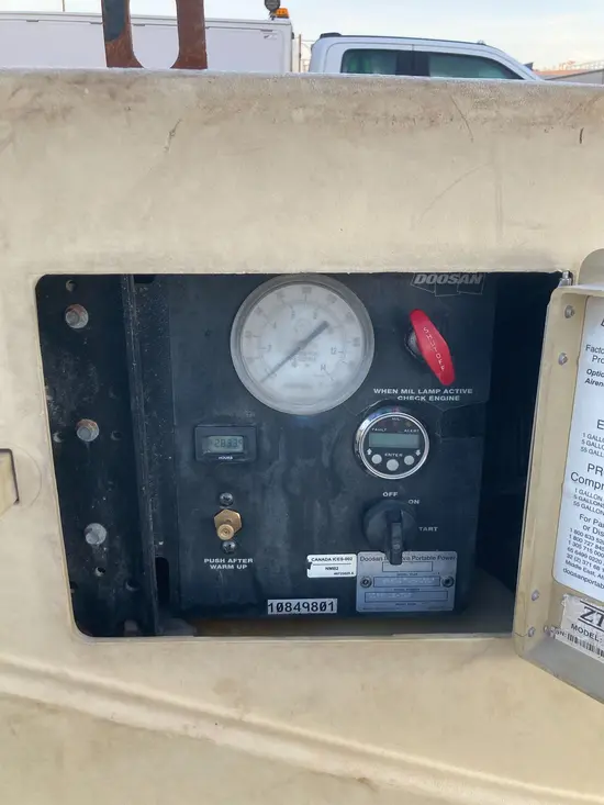 2018 Doosan C185WDZ-T4F Air Compressor