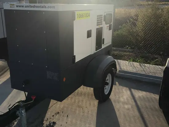 2017 Atlas Copco QAS 45 T4F Diesel Generator