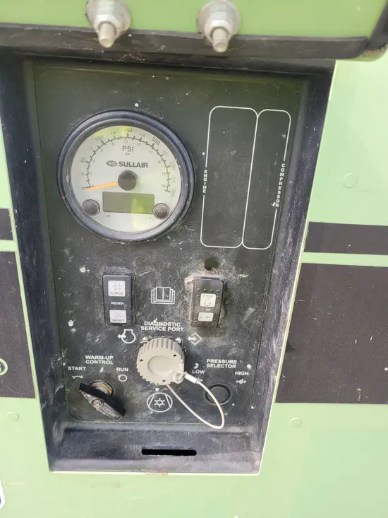 2017 Sullair 185DPQ-KU-T3 Air Compressor