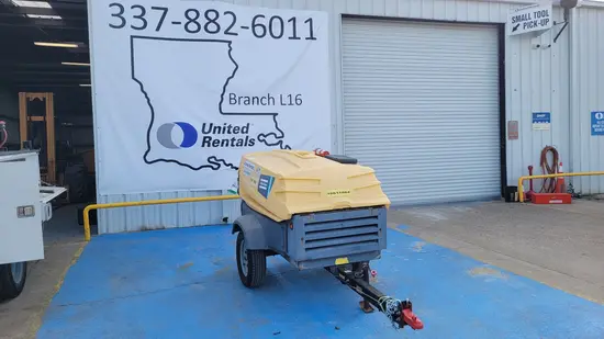 2017 Atlas Copco XAS185KD7 T4F Air Compressor