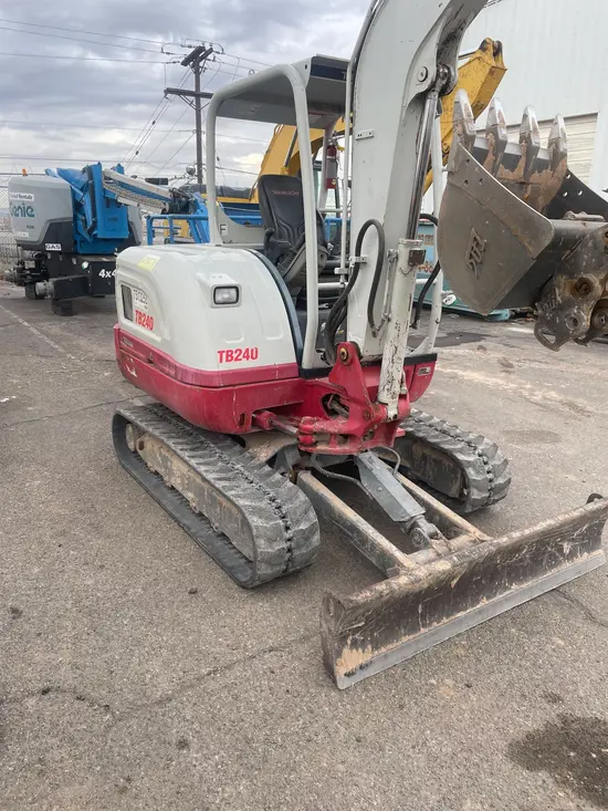 2018 Takeuchi TB240 Mini Excavator