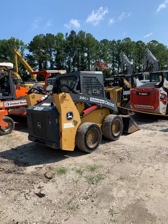 2018 John Deere 316GR Track Loader