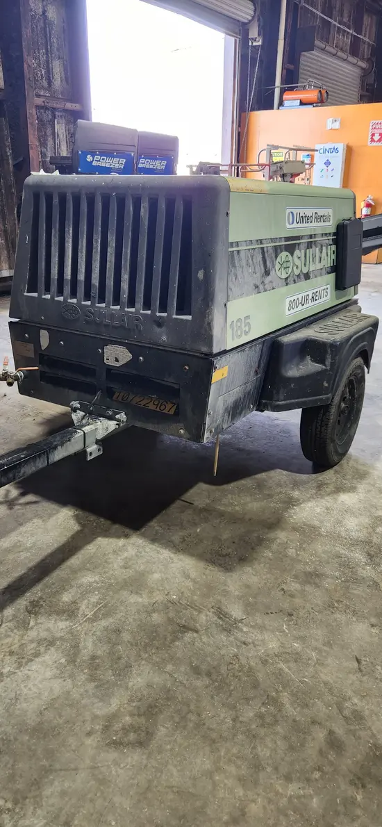 2018 Sullair 185DPQ-KU-T3 Air Compressor