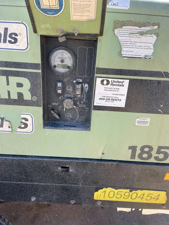 2017 Sullair 185DPQ-KU-T3 Air Compressor