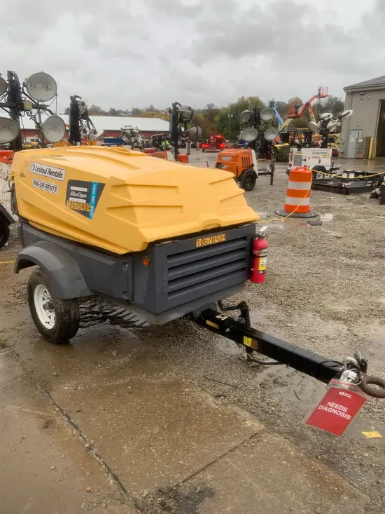 2017 Atlas Copco XAS185KD7 T4F Air Compressor