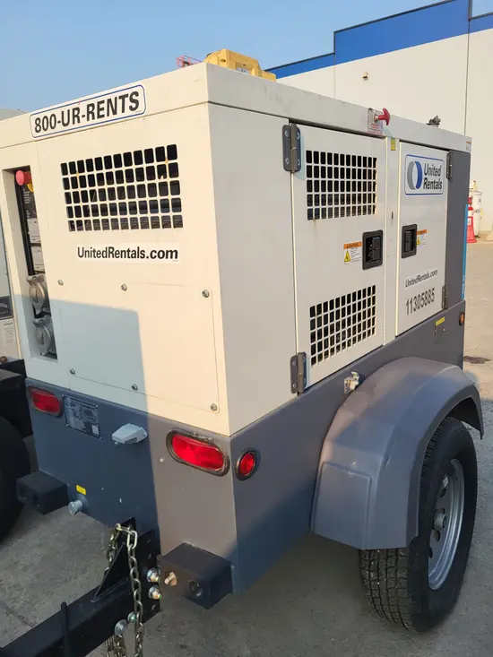 2021 Atlas Copco QAS45 Diesel Generator
