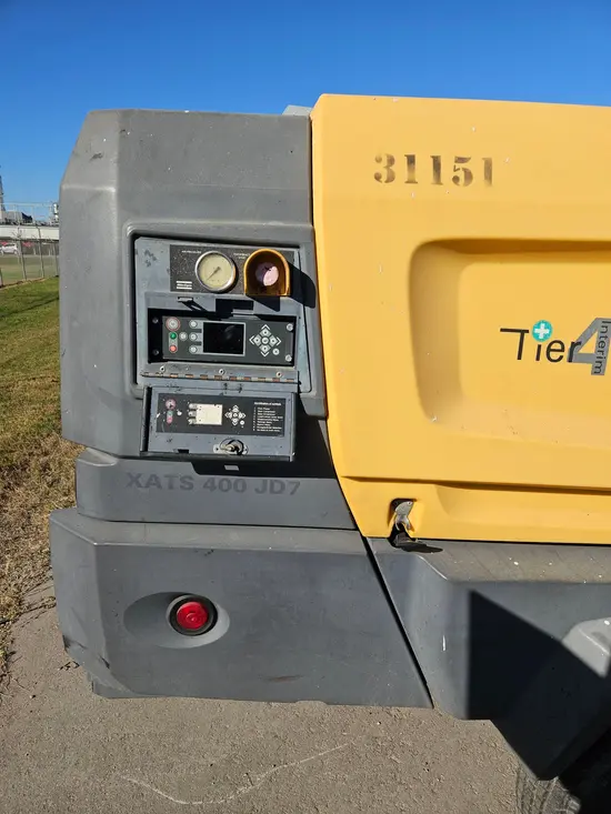 2016 Atlas Copco XATS400 Air Compressor