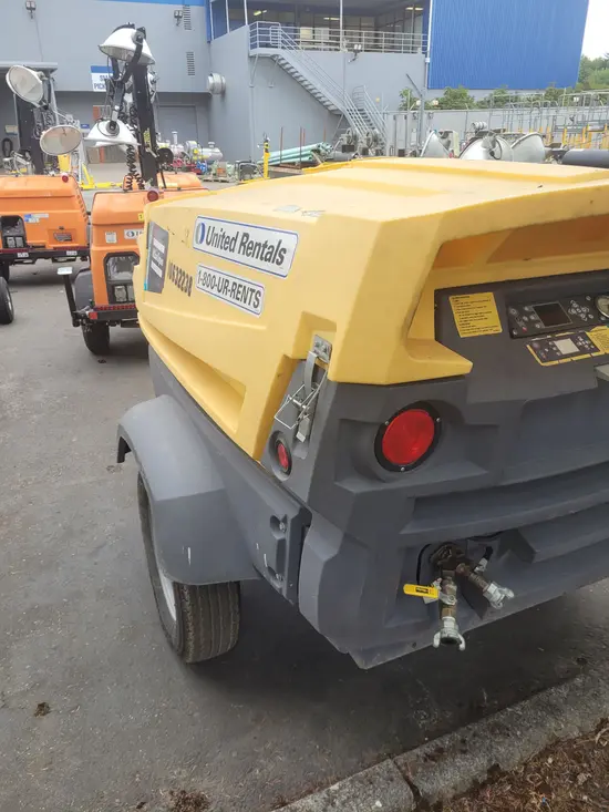 2017 Atlas Copco XAS185KD7 T4F Air Compressor