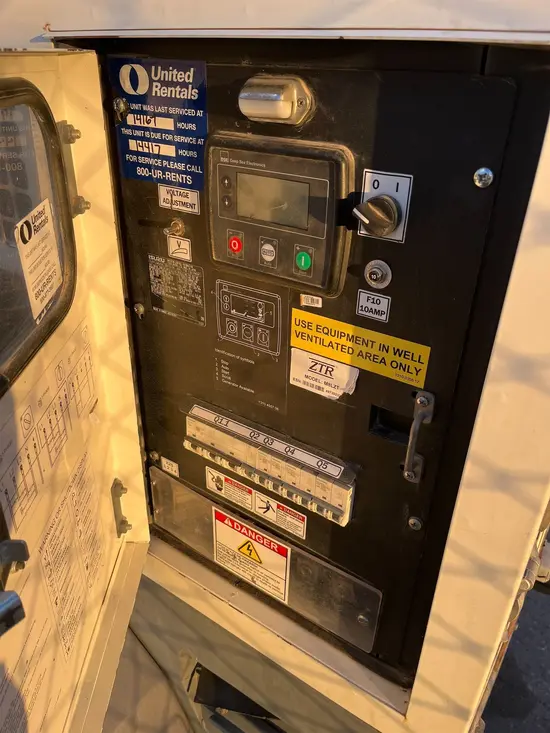 2017 Atlas Copco QAS 45 T4F Diesel Generator