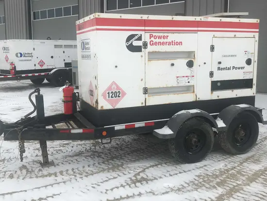 2012 Cummins C60D6RG Diesel Generator