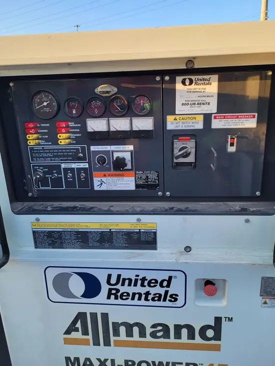 2018 Allmand MP45 Diesel Generator