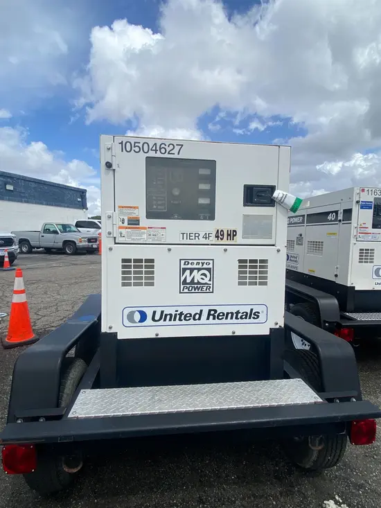 2016 Multiquip DCA40SSKU4F Diesel Generator