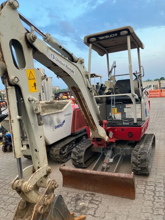 2019 Takeuchi TB216RH Mini Excavator