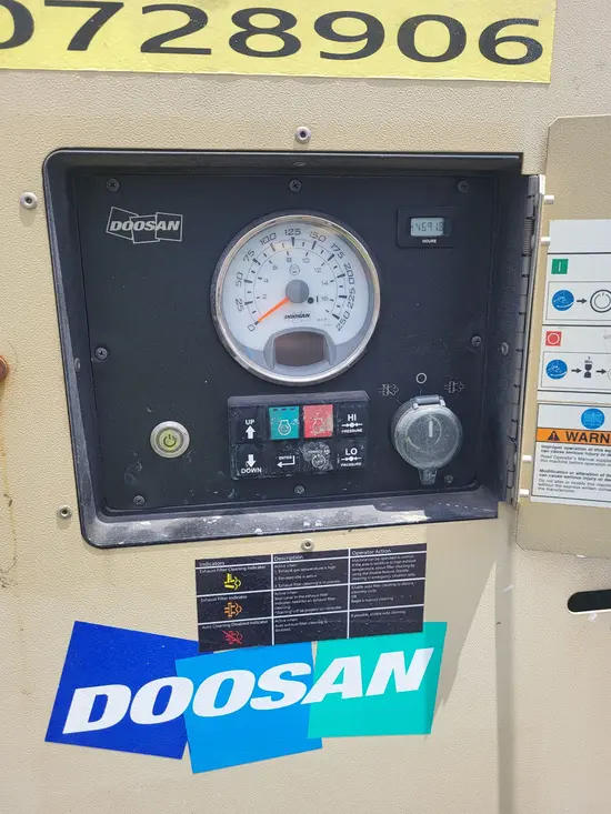 2018 Doosan P425/HP375WCUT4 Air Compressor