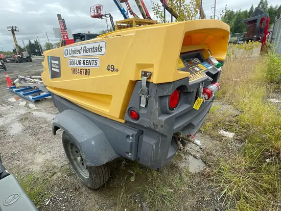 2018 Atlas Copco XAS185KD7 T4F Air Compressor