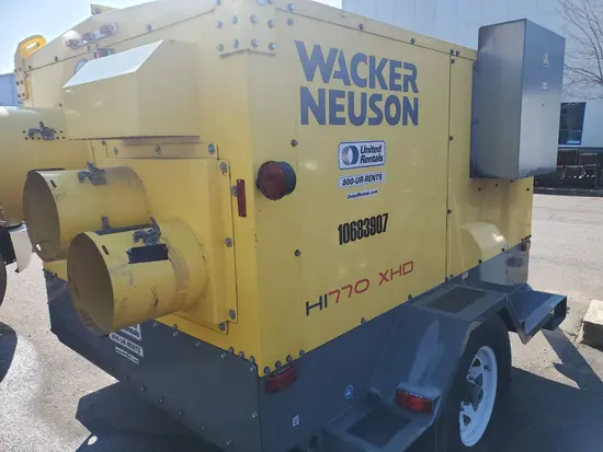 2017 Wacker Neuson HI770XHD Heater