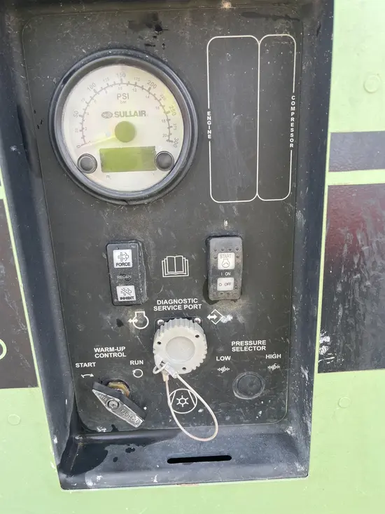 2018 Sullair 185DPQ-KU-T3 Air Compressor